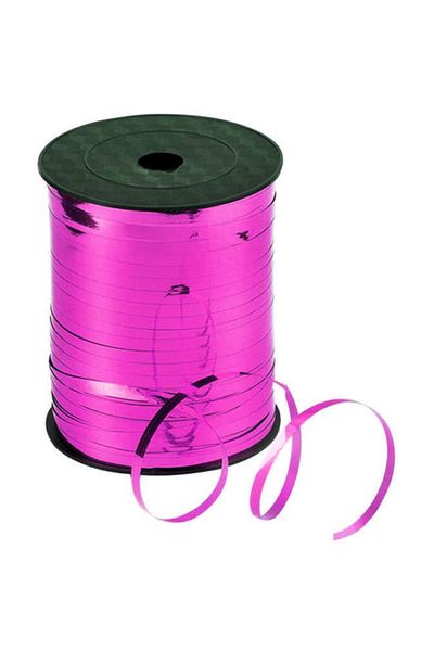 kidspartim Fuchsia Metallized Raffia - 200 Meters
