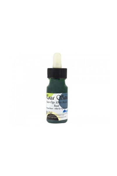 Koza Sanat Hazır Öğrenci Boyası 30 ml Damlalıklı Yeşil