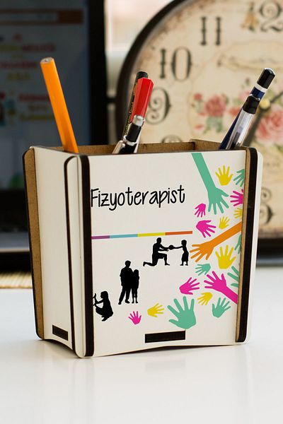 Hediyelen Physiotherapist Pen Holder