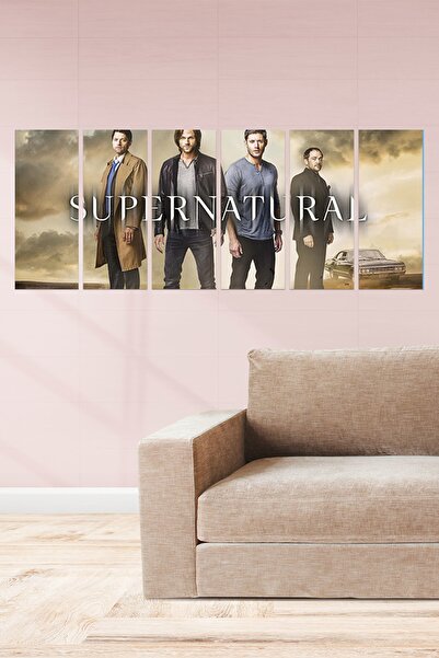 Hediyelen Supernatural Mdf Tablo 6 Parça