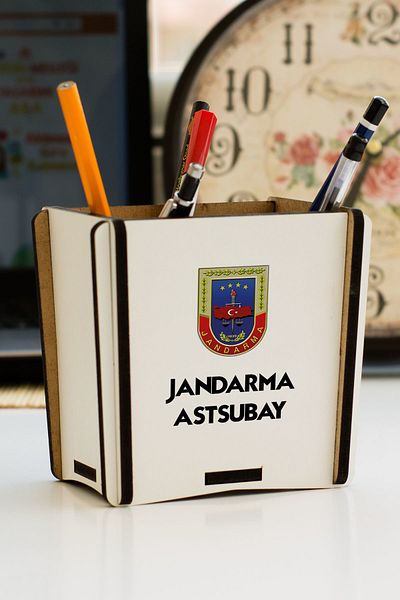 Hediyelen Gendarmerie Petty Officer Pen Holder