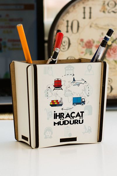 Hediyelen Export Manager Pen Holder