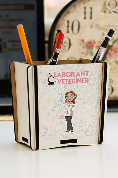 Hediyelen Laborant Veterinary Pen Holder