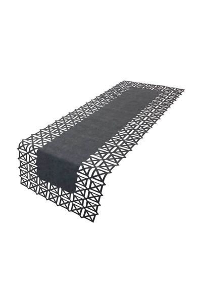 Deriver Home Diemension Deri Runner - Antrasit