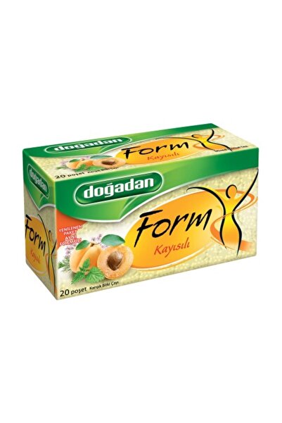 Doğadan Form Bitki Çayı Seti Karışık Kayısı ve Kiraz Sapı