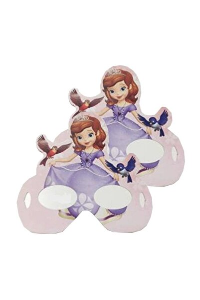 Parti dolabı 6 Adet Sofia (Sofya) Karton Gözlük Kız Doğum Günü Parti Malzemesi