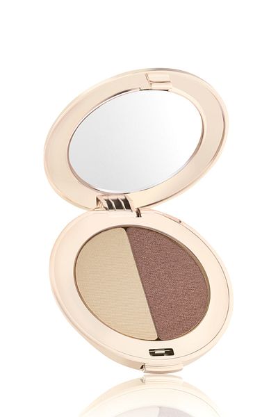 Jane Iredale عبوة من ظلال العيون المضغوطة المكونة من قطعتين - عين نقية مضغوطة ظلال أويستر/سوبرنوفا 2.8 جم670959111128