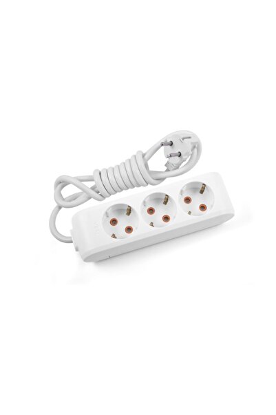 VİKO فيكو 3 قطع 2 متر مقبس مقاوم للأطفال