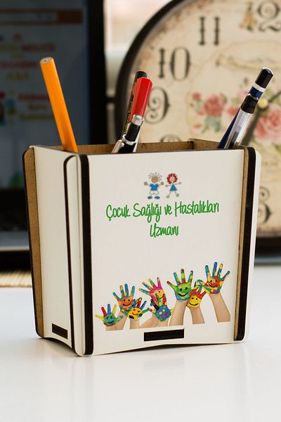 Hediyelen Children's Health Care and Disease Specialist Pen Holder