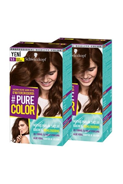 Men Perfect Pure Color 5-5 Sıcak Çikolata X 2 Adet