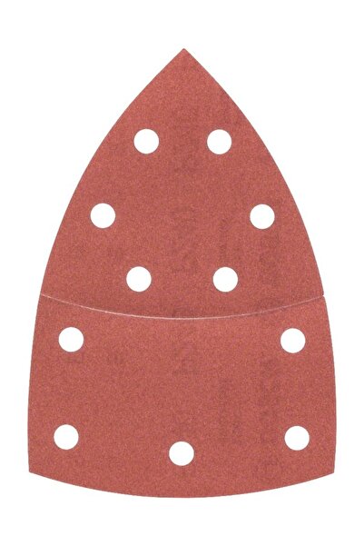 Bosch - Multi Zımpara Kağıdı 10'Lu, 102 X 62/93 Mm 240 Kum 11 Del