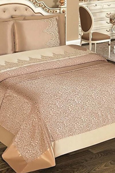 Elena 4 Piece Single Pique Set-Selin Cappuccino