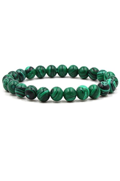 Kusakli Unisex Malahit Natural Stone Bracelet 72437BL