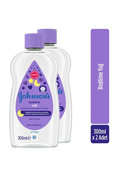 Johnson´s Baby Yağ Bedtime 300 ml 2 Adet