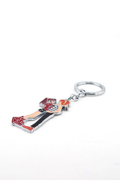 Solfera Anime Unisex Valentine Girl Men's Metal Keychain Kc598