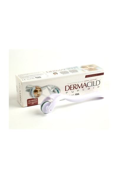180 Iğne Titanyum Dermaroller 3,00 mm (göz Çevresi Için Ideal) + Temizleme Spreyi