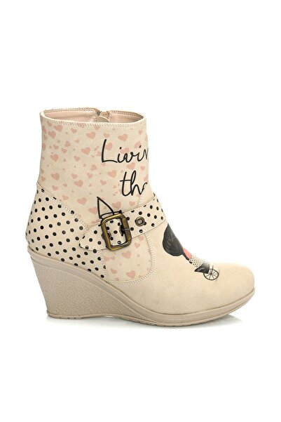 Streetfly Цветни дамски ботуши MDDSC-879