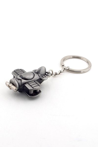 Solfera Unisex Pir Pir Airplane Design Metal Keychain Kc607