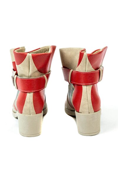 Streetfly Renkli Kadın Bot MDBZ-012