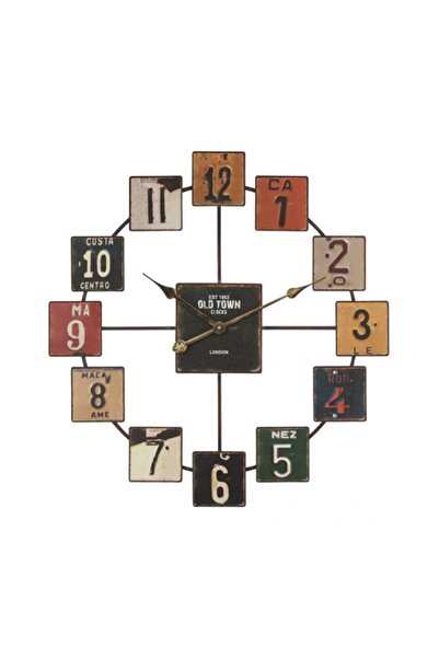 Bahat Viyana 3d Metal Duvar Saati 67 cm