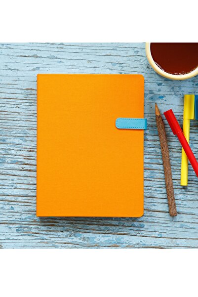 Refikadan Turuncu Kapaklı Akıl Defteri 100779