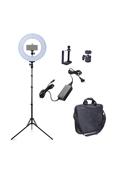 SARA Ring Light Sürekli 480 Led Işık 2m Stand Kit 5500k Kuaför Makyaj