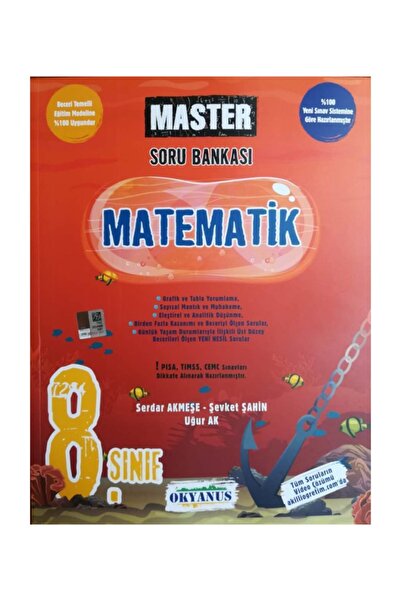 Okyanus Yayınları 8.sınıf Lgs Master Matematik Soru Bankası ( Mantık Muhakeme...