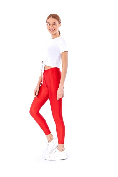 Rhytmine L-04 Kırmızı Parlak Tayt