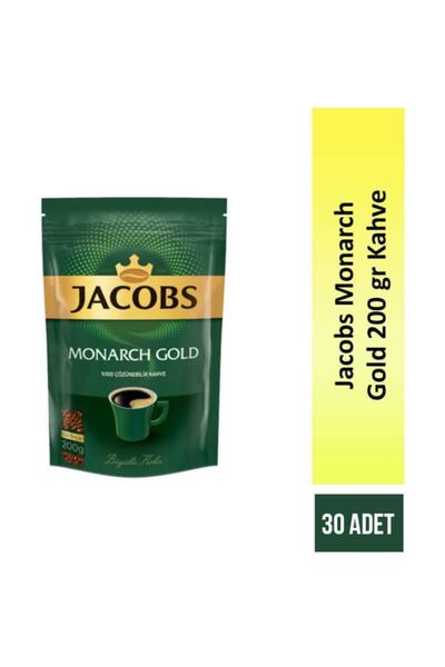 Jacobs Monarch Gold 200 gr 30 Adet