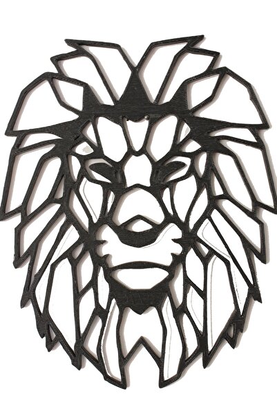 Mumu Aslan Duvar Dekor Dekoratif 3 Boyutlu