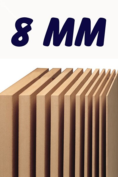 Baytuval لوح MDF مقاس 20 × 20 سم (8 مم)