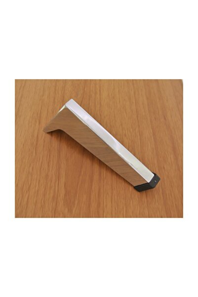 Azimkar Hırdavat Vera Metal Lükens Ayak Krom 12 CM Dolap Vestiyer Tv Ünite