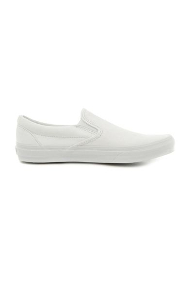 Vans 000eyew001-r – Klassische weiße Unisex-Slip-on-Sneaker