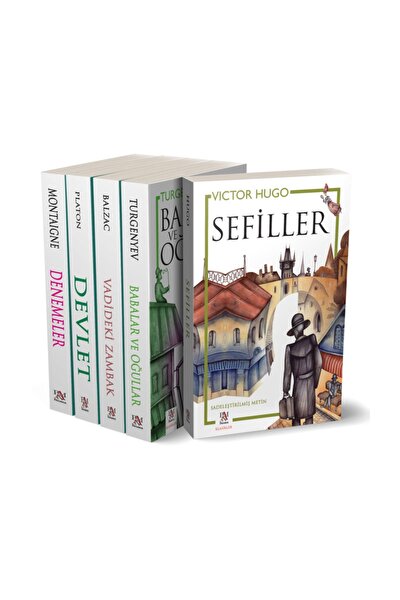 Panama Yayıncılık Dünya Klasikleri 5 Kitap Takım