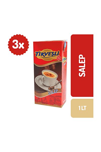 Tikveşli Salep - 1 lt x 3 Adet