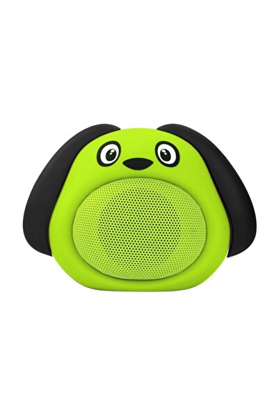 iCutes Yeşil Köpek Kablosuz Bluetooth Hoparlör M818