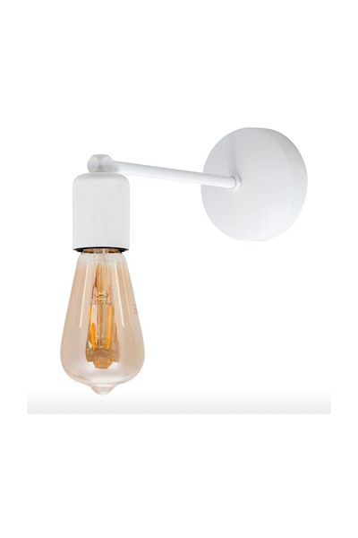 MYLİGHT Demet Habek S Campaign White Sconce Modern