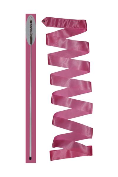 CIWAA Ritmik Cimnastik Kurdelası Ve Sopası Pembe