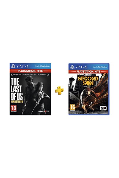Sony The Last Of Us PS4 + Infamous Second Son PS4 Hits Paketi Oyun