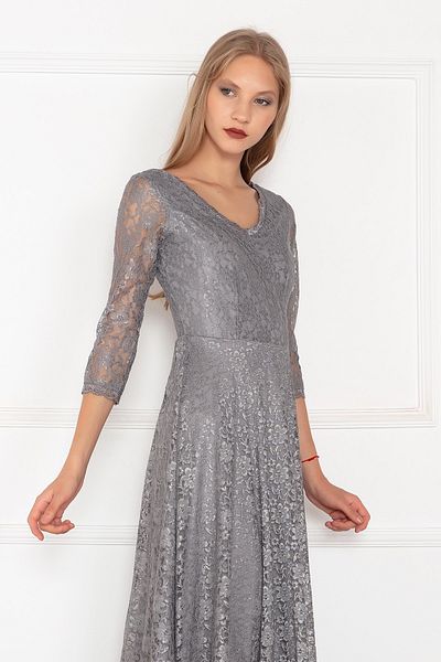 PULLIMM 3810-2 Rochie din dantelă Kristy cu decolteu în V