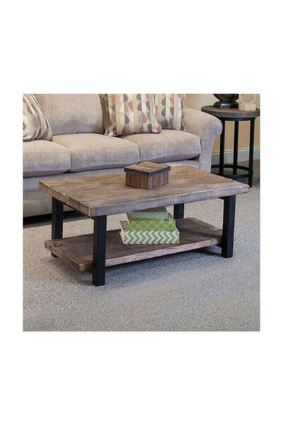 Doffo Doğal Ahşap Orta Sehpa