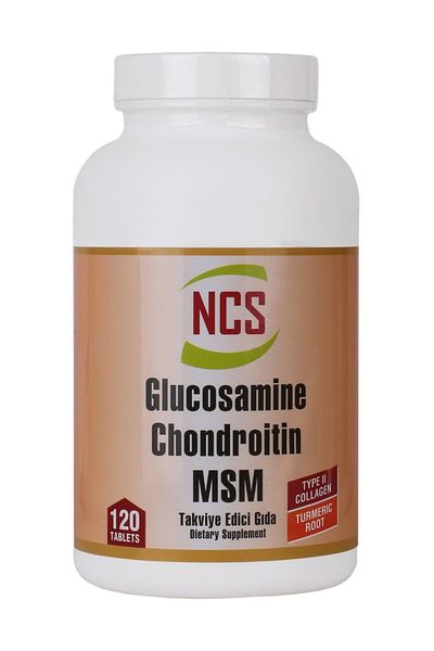 NCS Glucosamine Chondroitin Msm Turmeric 120 Tablets X 3 Boxes