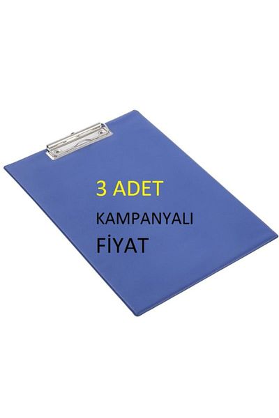 KRAF Blue A4 Coverless Secretary 3 Pieces