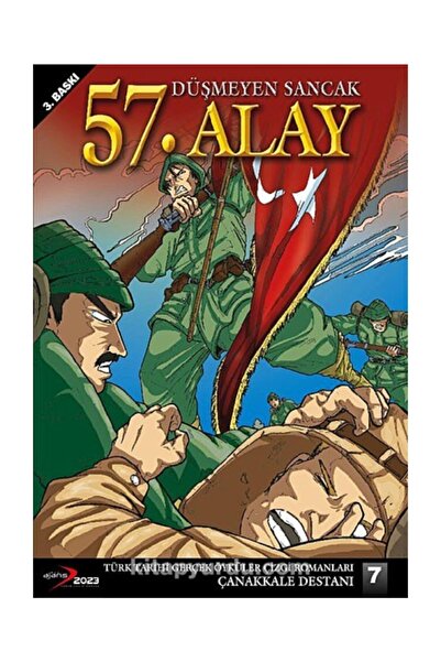 Genel Markalar Düşmeyen Sancak 57.alay Çanakkale Savaşı - Çizgi Roman