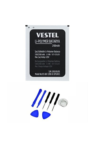 Vestel Venüs V3 5040 Batarya Pil 2100 Mah + Tamir Seti
