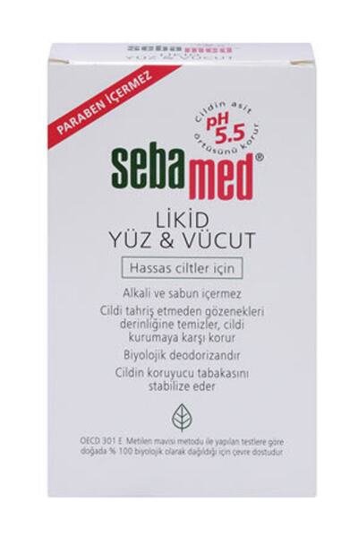 Sebamed سيباميد سائل للوجه والجسم - 200 مل