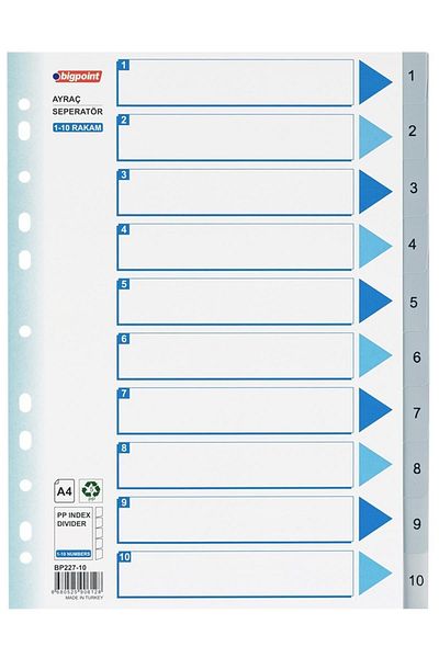 Bigpoint Separator cu numere 1-10 Bp227-10