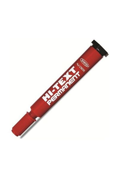 Hi-Text 830B Blue Round Tip Permanent Parcel Pen