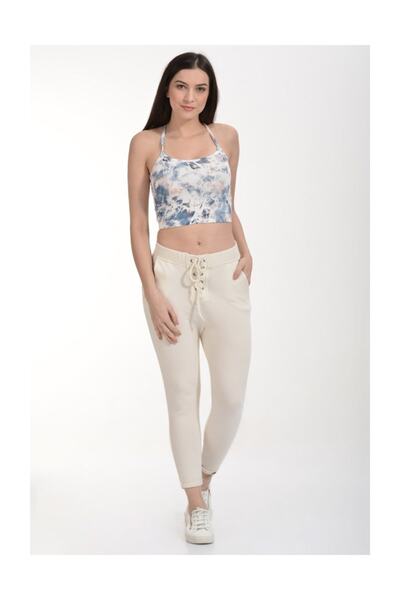 Cotton Candy Штани з подвійними штанинами та деталями «кушгоз» і «пат»