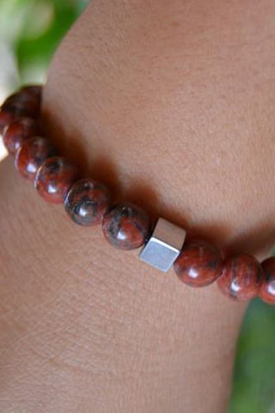 Stoneage Jasper Unisex Bracelet